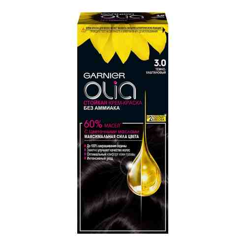 Крем-краска для волос Garnier Olia 3.0 Тёмно-каштановый арт. 950620