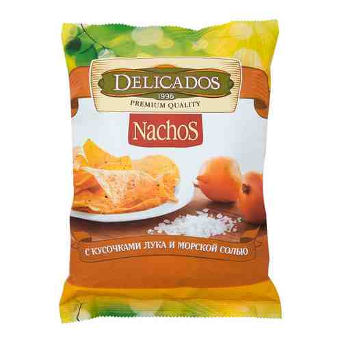 Начос Delicados с кусочками лука и морской солью 150г арт. 332732