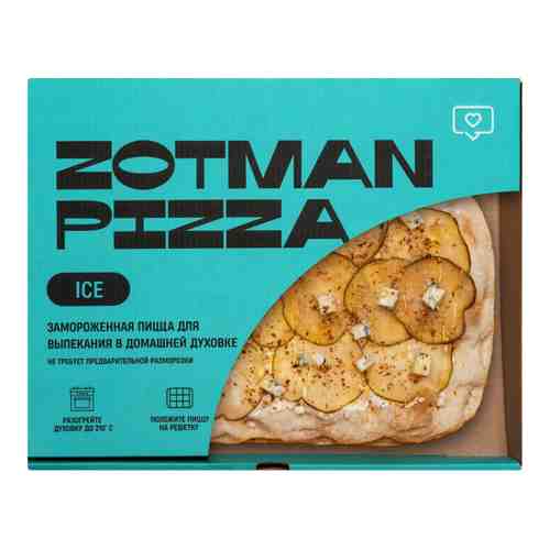 Пицца Зотман Груша и горгонзола 415г арт. 1208070