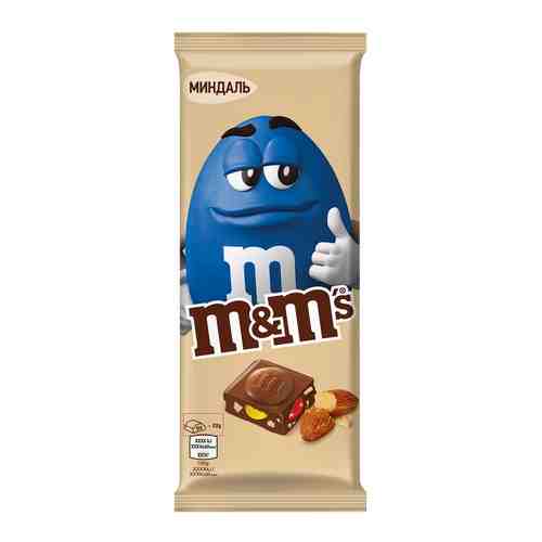 Шоколад M&Ms молочный с миндалем и разноцветным драже 122г арт. 704419